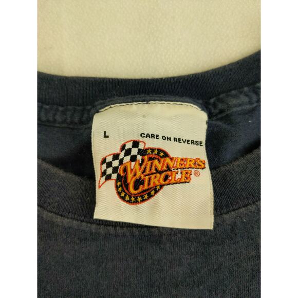 Mens Winners Circle Jeff Gordon #24 DuPont Motorsports T Shirt Black Size L - Picture 9 of 12